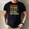 Grandpa the Man the Myth the Bad Influence Tshirt, Grandpa Shirt, Best Grandpa Tshirt, Father's Day Grandpa Gift Tee, New Grandpa Gift Tee.jpg