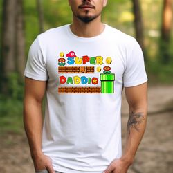 super daddio shirt, funny daddio tshirt, gamer daddio shirt, father gift tee, fathers day gift funny shirt, fathers day