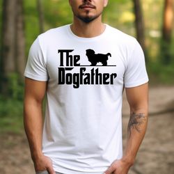 the dogfather tshirt, shih tzu dad shirt, dod dad tshirt, dog owner men tshirt, fathers day dog dad tshirt, dog daddy te