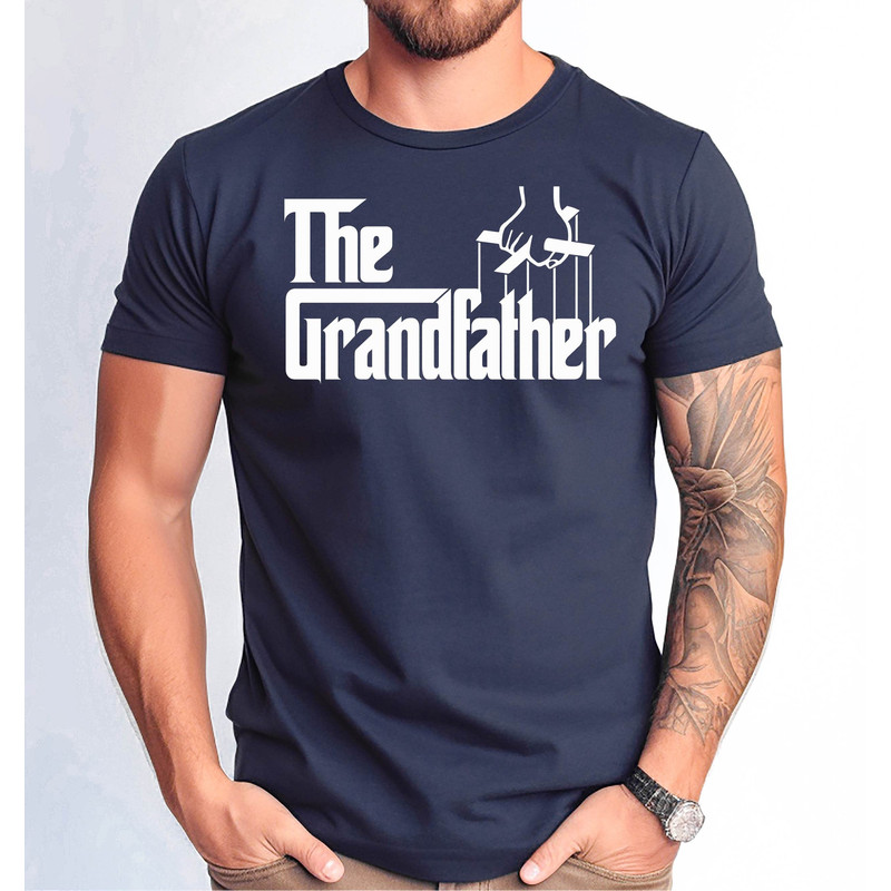 The Grandfather Shirt, Father's Day Grandfather Tshirt, Grandfather Christmas Tshirt, Funny Grandfather Tee.jpg