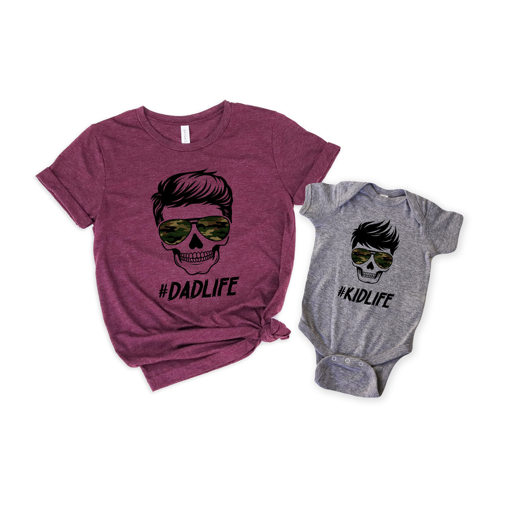 Dad Life Kid Life,Daddy's Helper,Father Son Matching T-Shirts,Dad Shirts ,Son Shirts,Father's Day Gifts,Mechanic Dad,Dadlife Skull 1.jpg