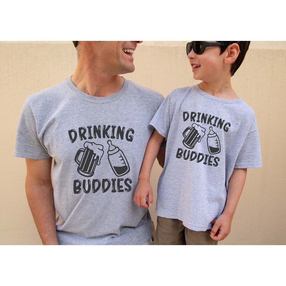 Our First Father's Day Shirt, Fathers Day Matching Shirt, Father's Day Daddy And Baby Outfit, Father's Day Gift,Father and Me Shirt 1.jpg