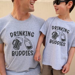 our first fathers day shirt, fathers day matching shirt, fathers day daddy and baby outfit, fathers day gift,father and