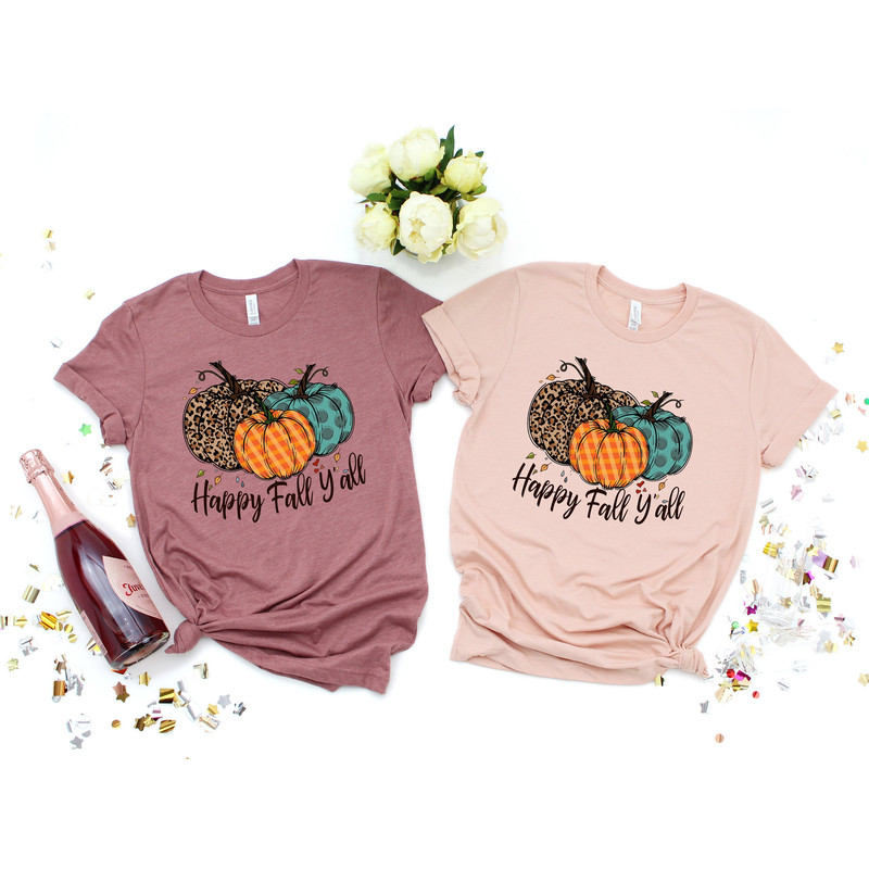 Fall Tshirts, Fall Shirts Women, It's Fall Y'all Pumpkin Shirt, Graphic Tee, Cute Fall Shirts, Fall Tshirts For Woman, Thanksgiving Shirt.jpg