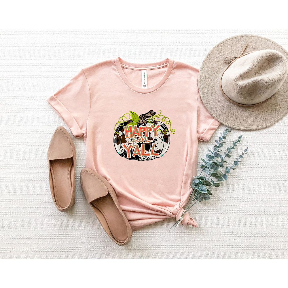 It's Fall Y'all Pumpkin Shirt,Leopard Pumpkin shirt, Halloween shirt, Fall Shirt, Cheetah Pumkin Shirt, Thanksgiving shirt, Autumn tee 1.jpg