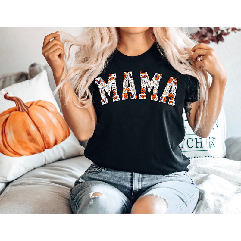 Retro Halloween Mama, Sweatshirt and Hoodie, Halloween Mom Shirt, Cute Mama Ghost Shirt, Spooky Mama Shirt, Hippie Halloween Shirt.jpg
