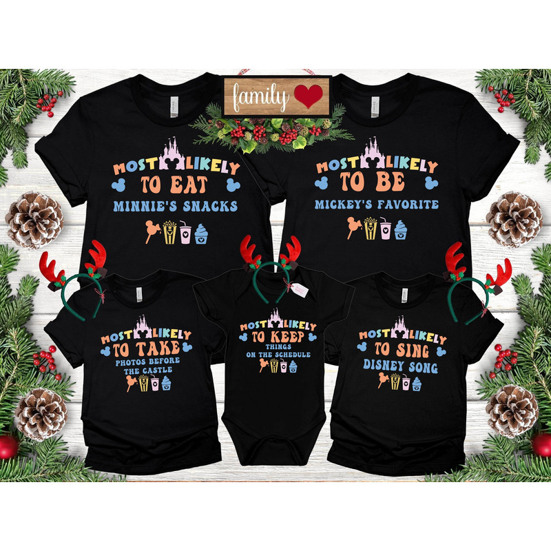 Most Likely To Disney Shirts, Most Likely To Disney Cruise Shirt,Disney Shirts, Disney Family Matching Shirt, Disney Squad Shirt,Most Likely.jpg