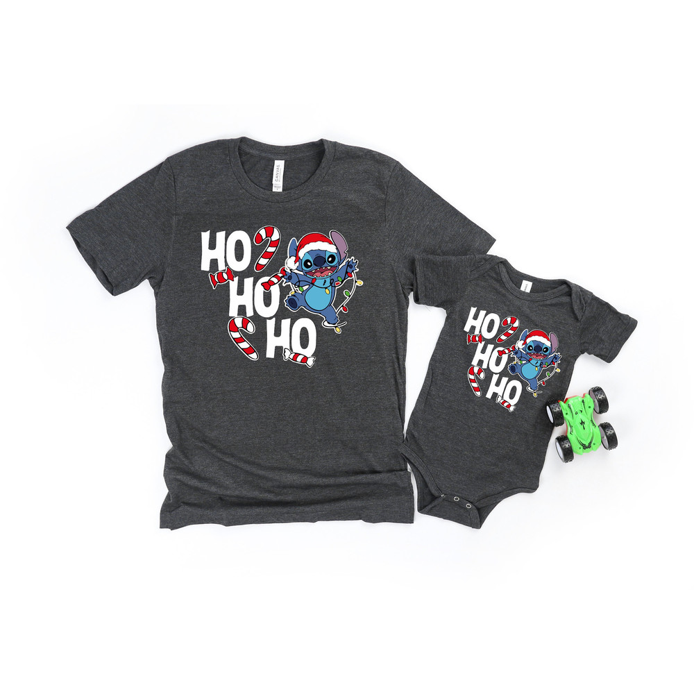 Stitch Christmas Shirts, Disney Shirt, Christmas Hoho Shirt, Disney Matching Shirts, Christmas Kids Shirts, Funny Stitch Tshirt, Xmas gift.jpg