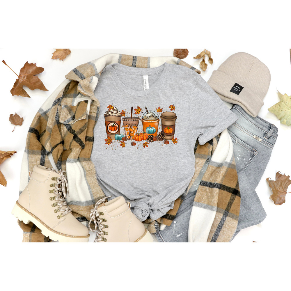 Fall Coffee Shirt, Cute Fall Sweatshirt, Thanksgiving Shirt, Halloween Shirt, Fall Sweatshirt, Coffee Lover Shirt, Pumpkin Spice Shirt.jpg