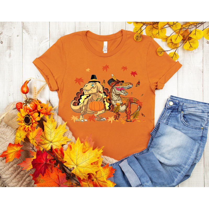 TRexgiving Shirt, T-Rex Shirt, Happy TRexgiving Shirt, Funny Thanksgiving Shirt, Thanksgiving Shirt, Thanksgiving Gift.jpg