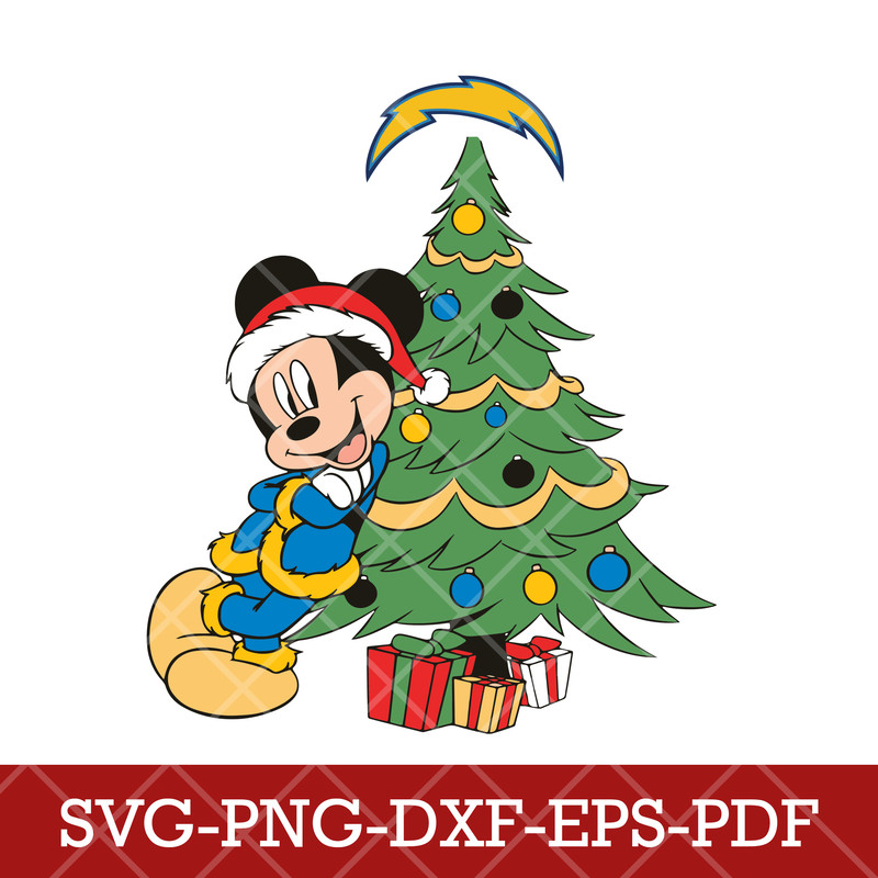 Los Angeles Chargers_mickey christmas 12.png