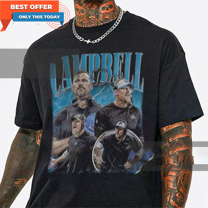 Vintage Dan Campbell Shirt, Football Long Sleeve Short Sleeve.jpg