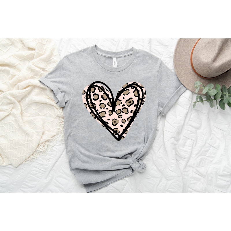 Love Valentines Day Shirt, Valentines Day Shirts For Woman, Heart Shirt, Cute Valentine Shirt, Valentines Day Gift, Leopard Valentines 1.jpg