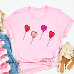 valentines shirt - lollipop valentines design sweatshirt - vday sweatshirt - valentines day gift for friend - valentines