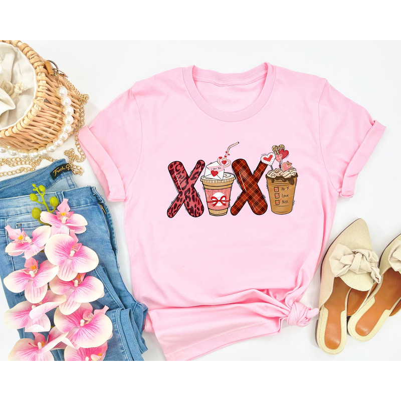 XOXO Valentine's Day Shirt Women's T-Shirt Love T-Shirt All You Need is Love Love T-Shirt Galentine's Day Shirt.jpg