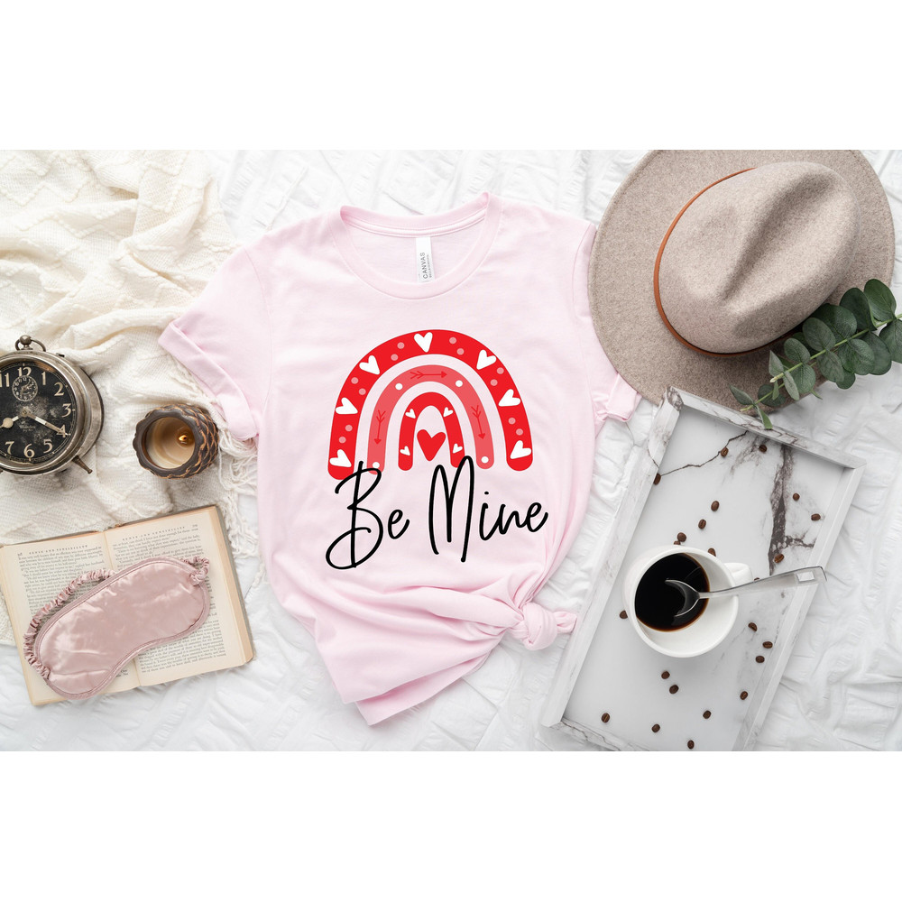 Be Mine Valentines Day T-Shirt Valentines Day Shirts For Women Valentine's Day Shirt Cute Valentine's T-shirt Valentine Gift 1.jpg