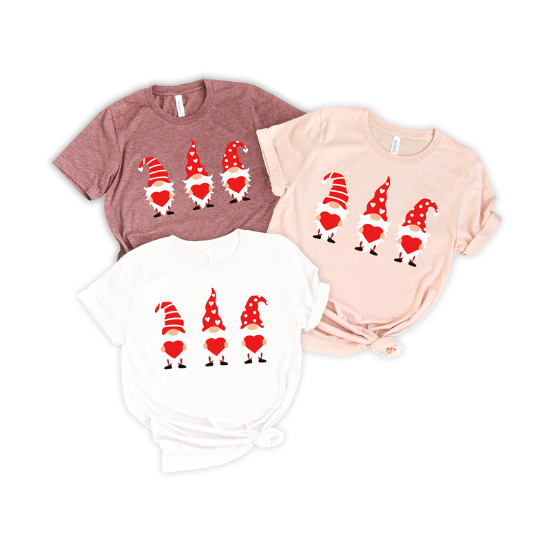 Gnomies With Heart, Valentines Day Gnomes Shirt, Valentines Couple Shirt,Heart Shirt,Cute Valentine Shirt,Valentine Gift.jpg