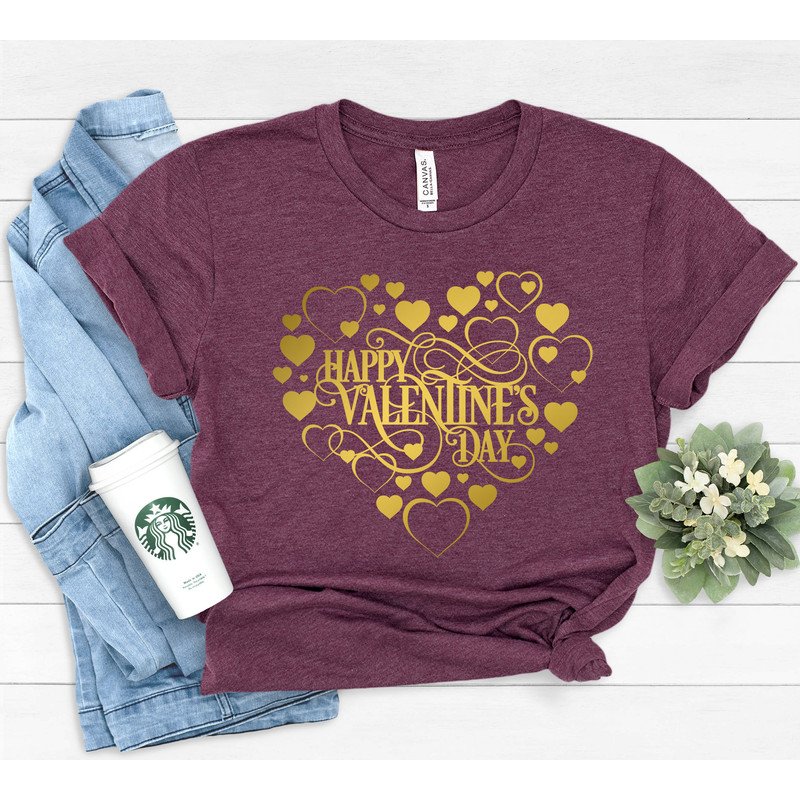 Happy Valentine's Day Shirt, Women's Valentine's Shirt,Happy Valentines Day,Love Shirt,Happy Valentines Day Girlfriend, Valentine Day shirts 2.jpg