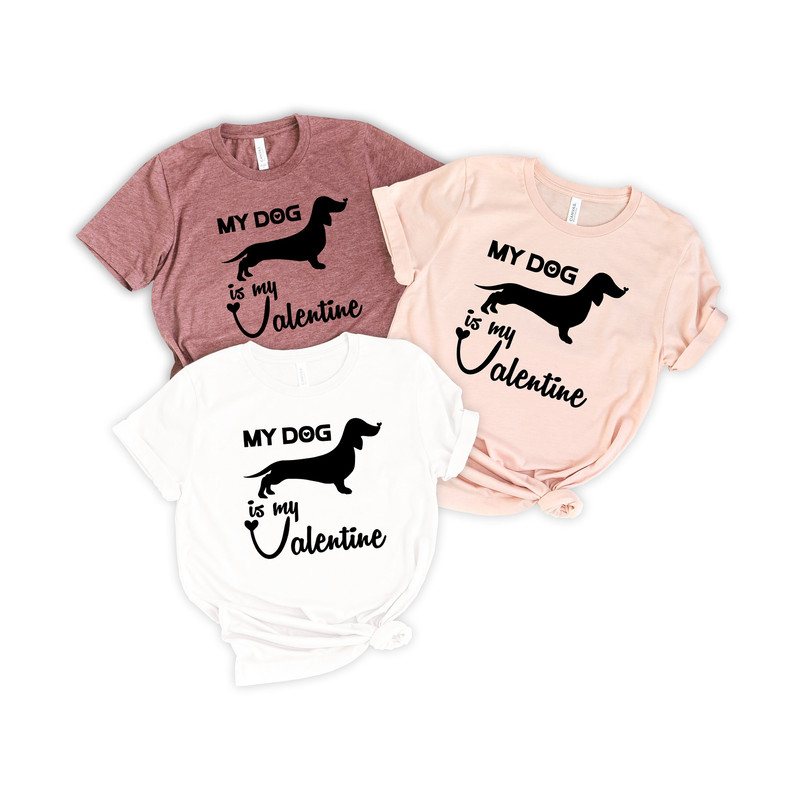My Dog Is My Valentine Shirt, Dog Lover Shirt, Funny Valentine's Shirt, Valentine's Day Shirt, Dog Mom Shirt, Dog Lover Gift,.jpg