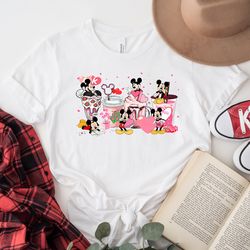 disney coffee valentine shirts, mickey coffee love shirt, valentine latte shirt, mickey coffee shirt, disneyworld coffe