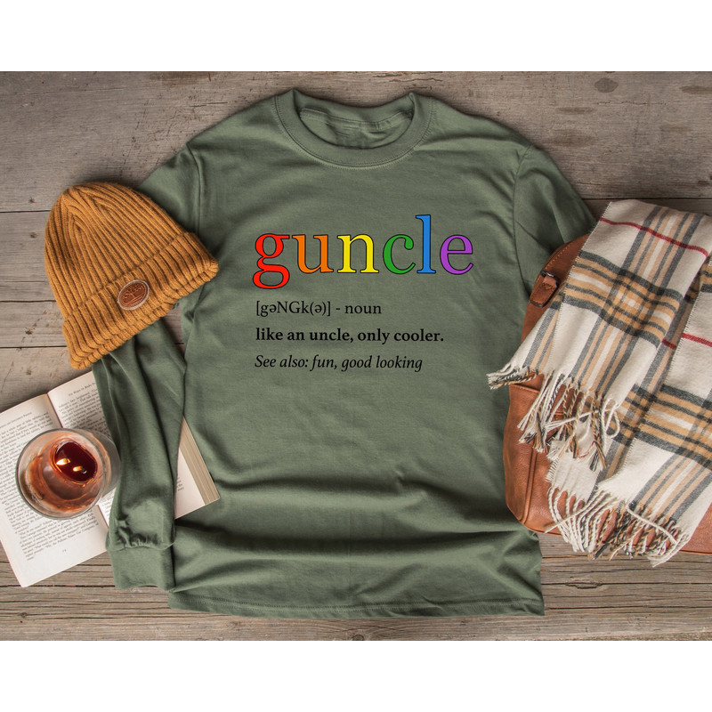 Guncle Shirt, Uncle definition LGBTQ Shirt, Pride Month Shirt, Gay Pride T Shirt, Pride Shirt, Equality Shirt, LGBTQ Gift, Gay Gift.jpg