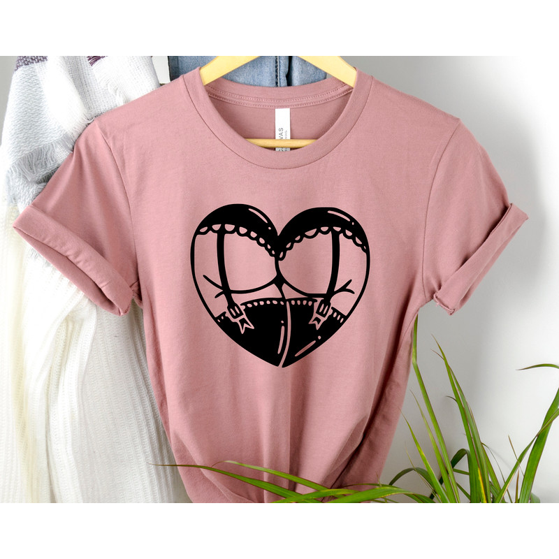 I Heart You Shirt, Funny Heart Butt Shirt, Valentines Day Shirt, Nasty Gift for her, Valentine's Day Gift, Funny Valentine Shirt for her.jpg