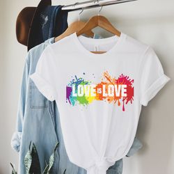 love is love pride shirt, lgbtq shirt, pride month shirt, gay pride shirt, pocket pride shirt, equality shirt, lgbtq gif