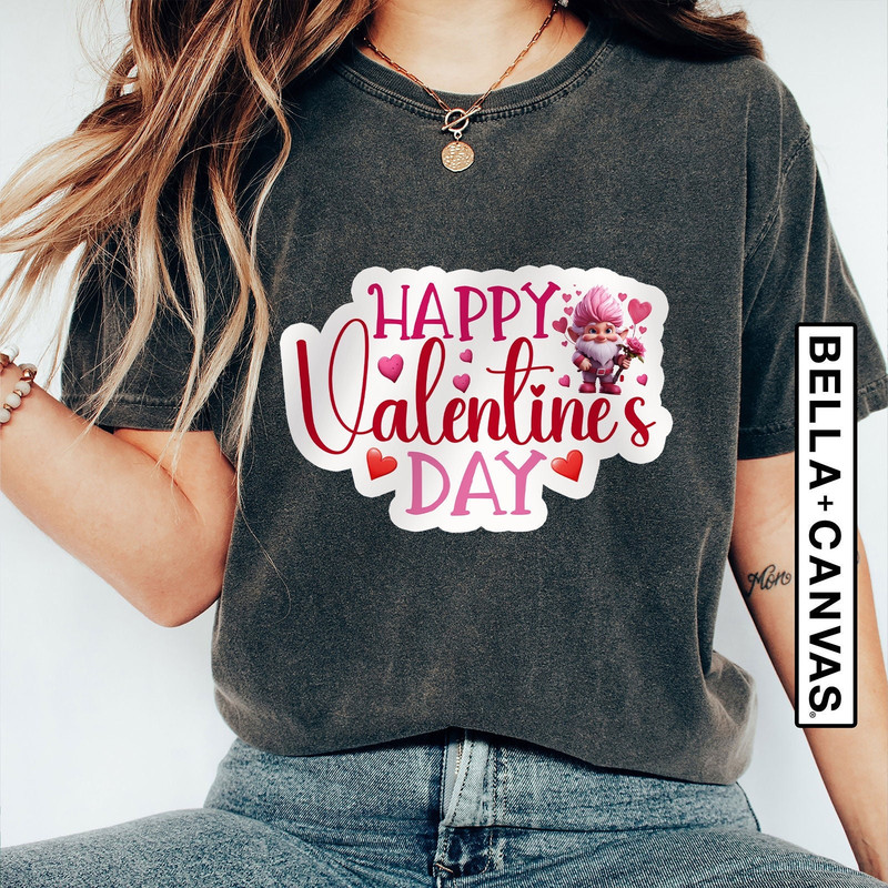 Happy Valentine's Day Shirt, Valentines Day Shirt, Valentine Gnome Shirt, Gnome Heart Shirt, Valentines Day Shirts For Woman, Valentine Gift.jpg