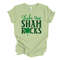 St Patrick's Day Tee, Cute Shake Your ShamRocks, Sham Rocks Design on premium unisex tee, 3 color choices, 2X, 3X, 4X, plus sizes available.jpg