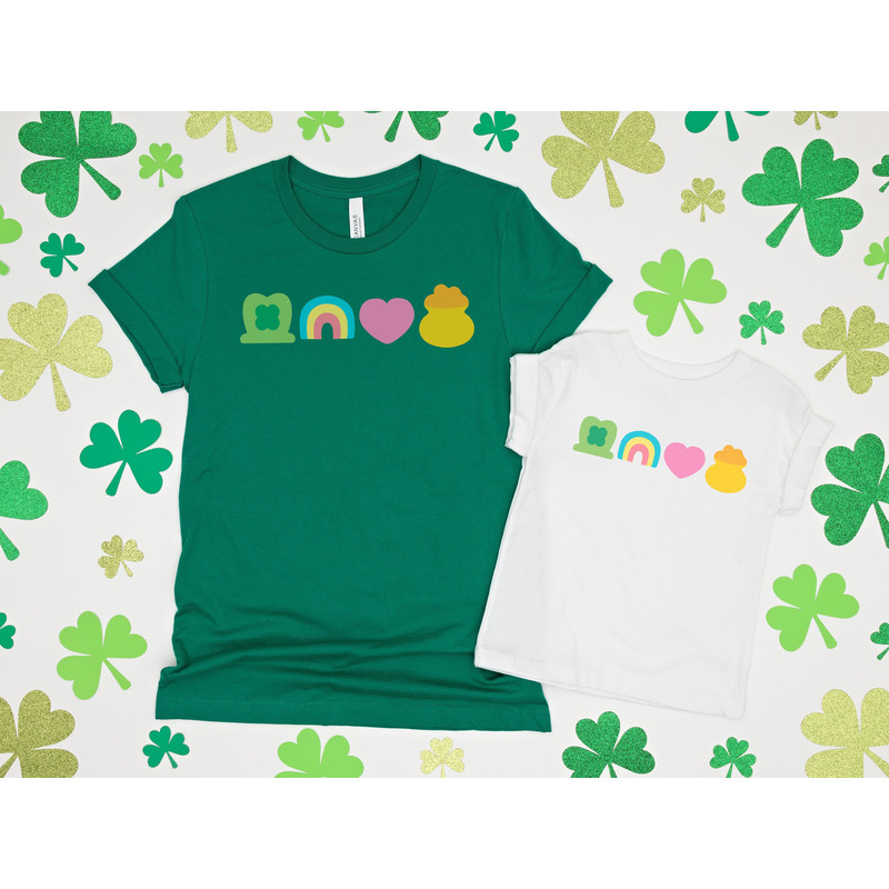 Mommy and Me St Patricks Day Shirts, Lucky Charm Shirt, Mommy and Me Outfit, Boy Mama Shirt, Matching Mom and Son St Pattys Day lucky Shirt.jpg
