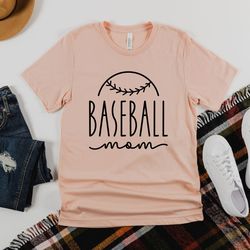 baseball mom shirt, baseball shirt for mom, baseball night shirt, sports mom shirt, mothers day gift, family baseball sh