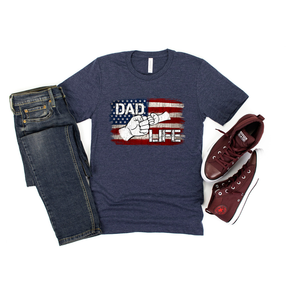 Dad Life USA Flag Sweatshirt, Father's Day Gift, Gift For Him, American Flag Dad Gift, Fathers Day Dad, Fathers Day Shirt, American Dad Gift.jpg