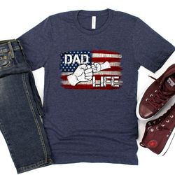dad life usa flag sweatshirt, fathers day gift, gift for him, american flag dad gift, fathers day dad, fathers day shirt