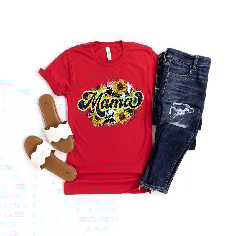 Floral Mama T-Shirt, Mothers Day Gift, Mothers Day Design, Wildflower Mom Tee, Flower Mama, Trendy Mom Shirt, Cute Mom Tee, Best Mom T-Shirt.jpg