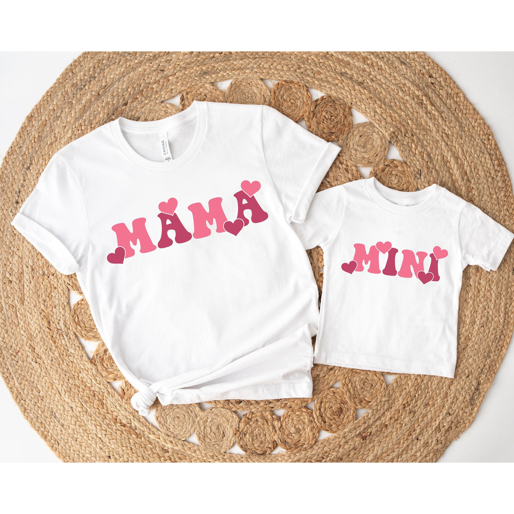 Mama Mini Matching Shirts, Mama Mini Shirt, Mama Shirt, Mini Onesie, Mini Tshirt, Mini Shirt, New Mom Shirt, Mother Daughter Outfit, Mother.jpg