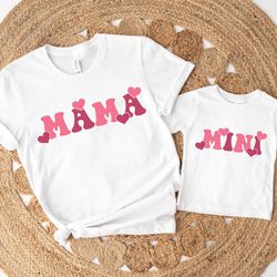 mama mini matching shirts, mama mini shirt, mama shirt, mini onesie, mini tshirt, mini shirt, new mom shirt, mother daug