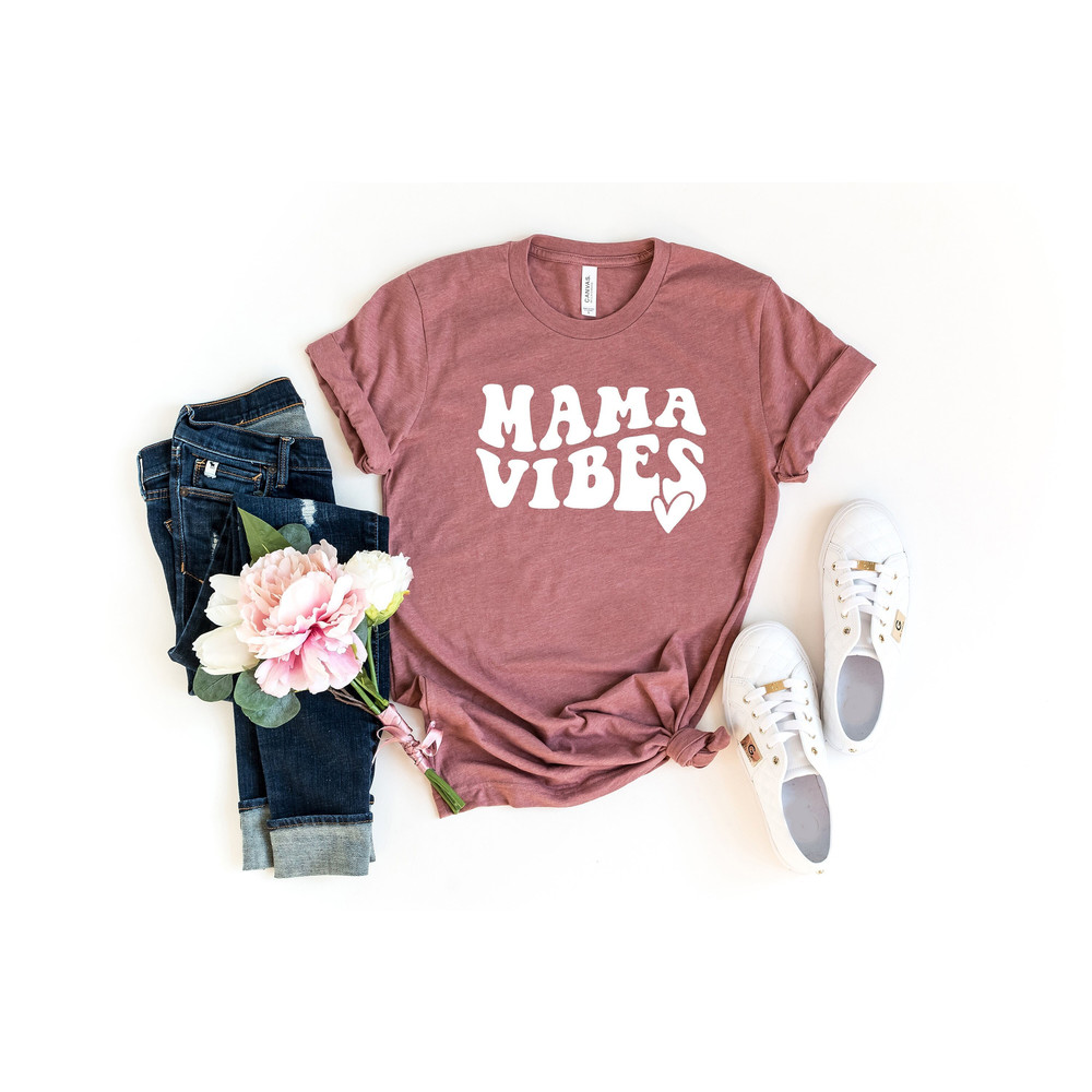 Mama Vibes Shirt, Mom Shirts, Momlife Shirt, Shirts for Moms, Mothers Day Shirt, Retro Mom T-Shirts, Cool Mom Shirt, Shirts for Moms, Groovy.jpg
