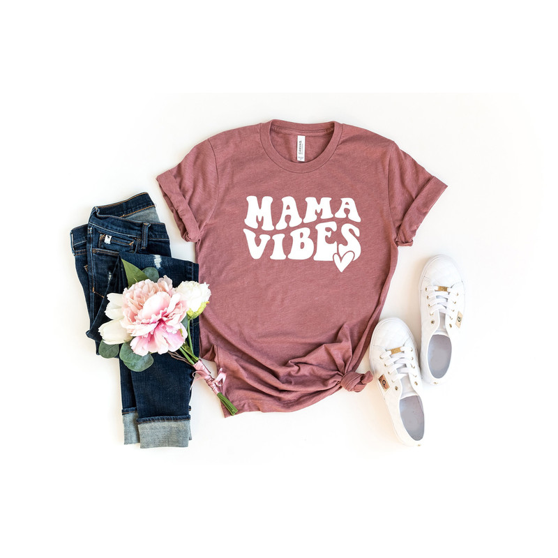 Mama Vibes Shirt, Mom Shirts, Momlife Shirt, Shirts for Moms, Mothers Day Shirt, Retro Mom T-Shirts, Cool Mom Shirt, Shirts for Moms, Groovy.jpg