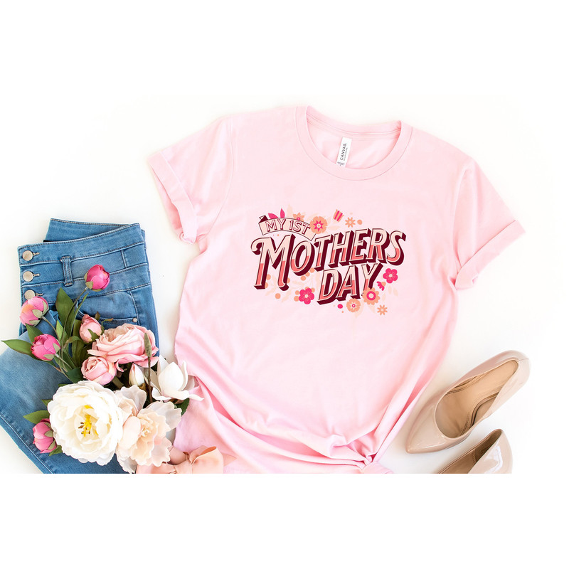 My First Mother's Day Pregnancy Announcement Shirt, Baby Reveal, Unisex Mom Shirt, Mom To Be Shirt, Mom Shirt, Mothers Day Gift Gift For Mom.jpg