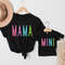 Mama and Mini Rainbow Shirts - Gift for Mom and Daughter, Matching Mommy and Me Outfits, mother daughter shirts valentines day gift.jpg