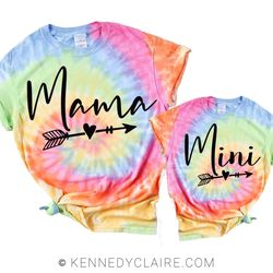 mommy and me outfits - new mom gift for mom from daughter - mama mini shirts valentines day gift