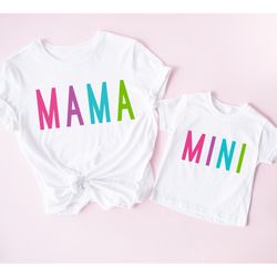 mommy and me outfits chrismtas gift for mom from daughter, mama and mini matching mom and daughter valentines day gift