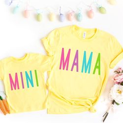 mommy and me outfits new mom gift from daughter, mama and mini matching shirts, gift for mom and daughter valentines day