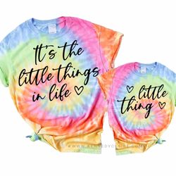 mommy and me outfits, mom gifts from daughter, tie dye shirt, custom mama gift for daughter, matching mother daughter sh