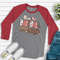 Baseball Raglan, It's A Baseball Kind of Day Raglan, Baseball Fan, Love Baseball Design, premium Raglan 34 sleeve shirt, plus size, 2X, 3X.jpg