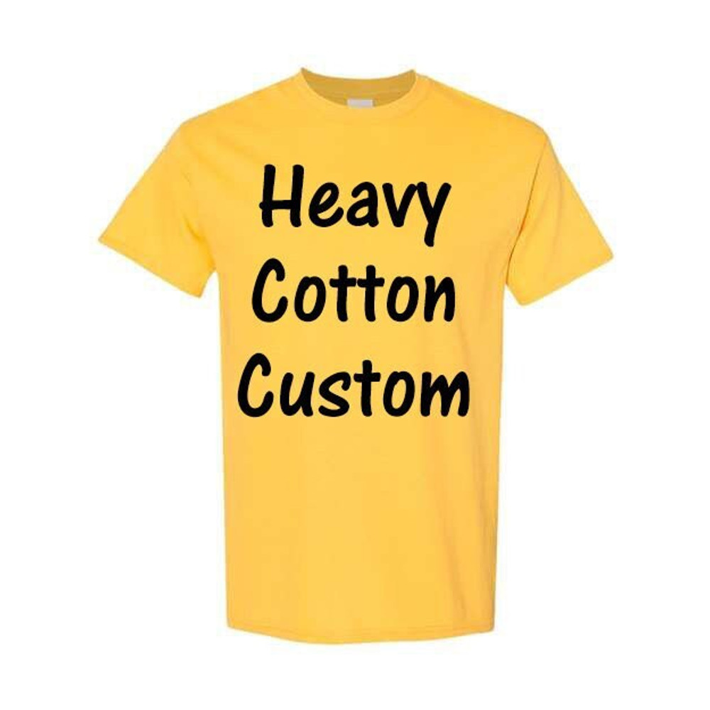 Custom Shirt with Front Print Design on heavy cotton tee, plus sizes available.jpg