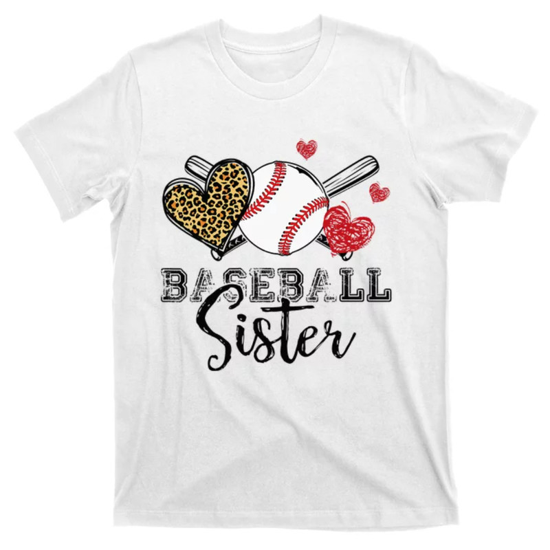 TeeShirtPalace Baseball Sister Leopard Heart Funny Mothers Day T-Shirt.jpg