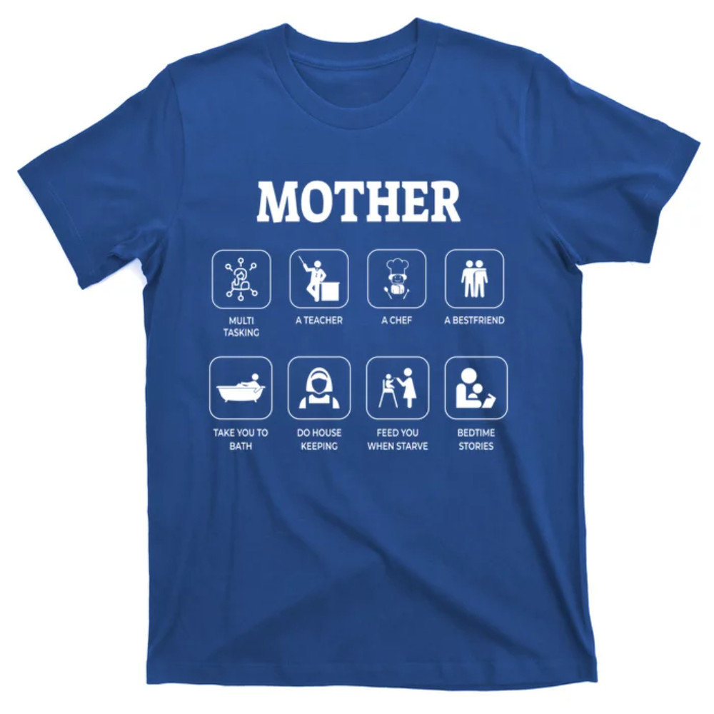 TeeShirtPalace Busy Mother Mom's Duties Multi Tasking Teacher Chef Friend Gift T-Shirt.jpg