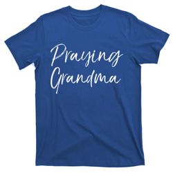 christian mothers day gift prayer warrior praying grandma t-shirt