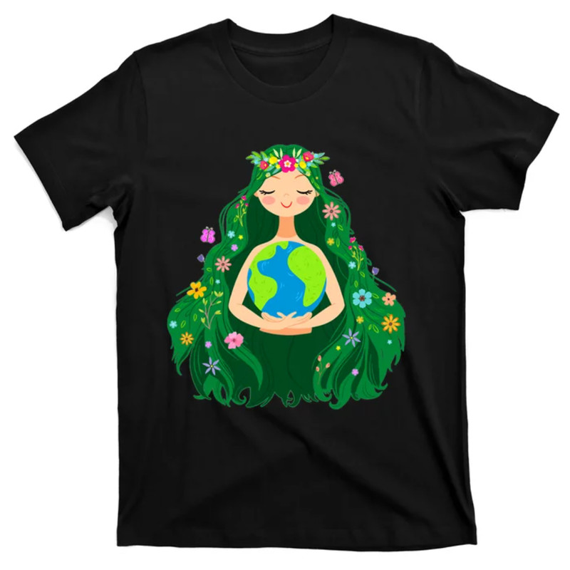 TeeShirtPalace Green Mother Earth Day Gaia Save Our Planet T-Shirt.jpg